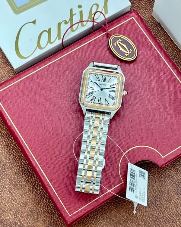 18FC0F52-67C2-4E5F-A956-637B725DA35A Cartier Tank Solo XL 3170 Sleek Timepiece