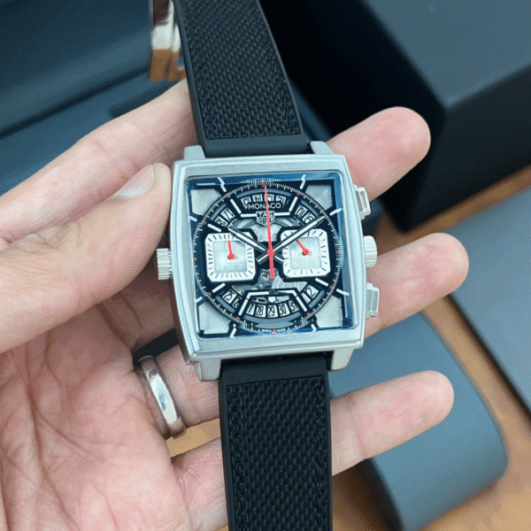 Untitled design TagHeuer Monaco Skeleton Chronograph Titanium