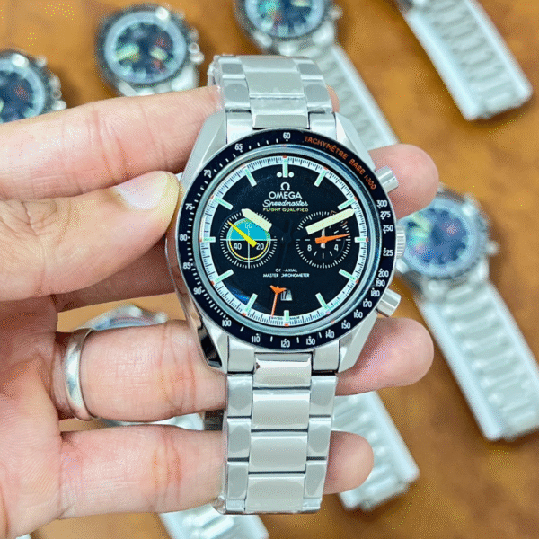 Untitled design Omega Speedmaster Pilot Automatic- Cockpit Inspired